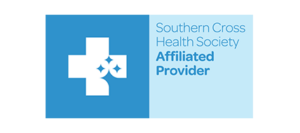 Southern Cross Health Society Affiliated Provider logo.